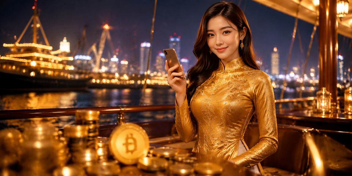 Hình ảnh không gian vui chơi casino đêm tại Việt Nam